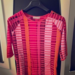 aldo martin’s monochromatic knitted lined Med top
